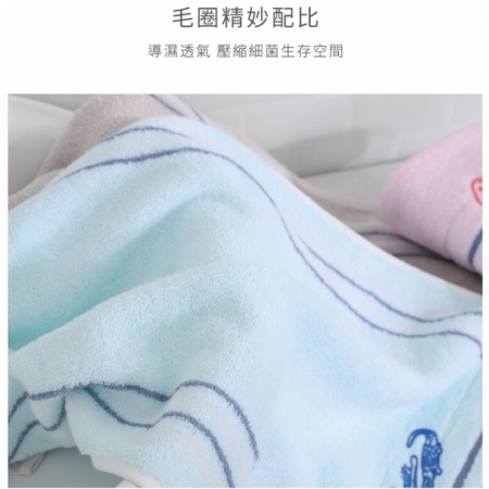 【星紅織品】鱷魚正版授權英式風格純棉毛巾-3入組