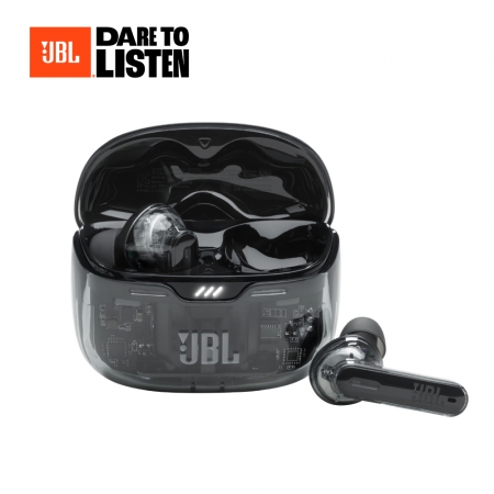 【JBL】Tune Beam Ghost 真無線降噪耳機-透明系特別版