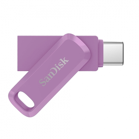 SanDisk【256G】紫 Ultra GO USB3.2 高速 Type-C 雙用OTG 隨身碟 安卓 i15 適用（SD-DDC3-L-256G）