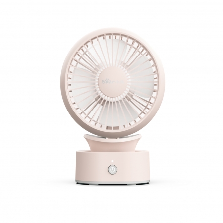 Bear小熊 USB充電桌上型風扇 BD-DFS02P （粉/白） 福利品