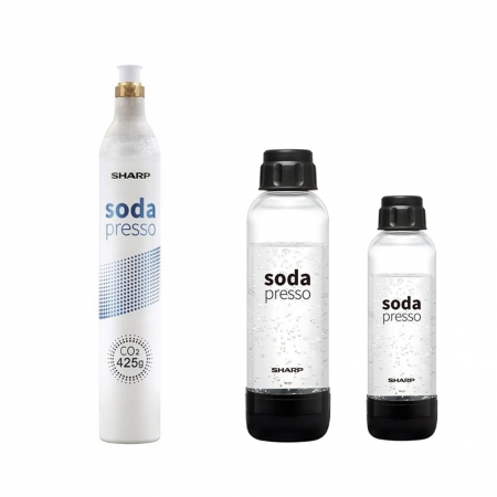 SHARP 夏普Soda Presso氣泡水機（2水瓶＋1氣瓶）CO-SM1T	
