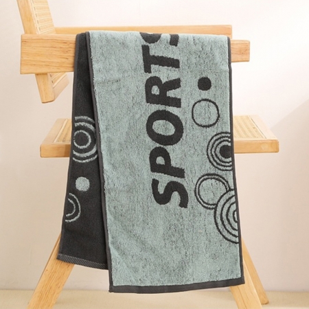 【星紅織品】SPORT運動加厚加長版運動毛巾-2入組
