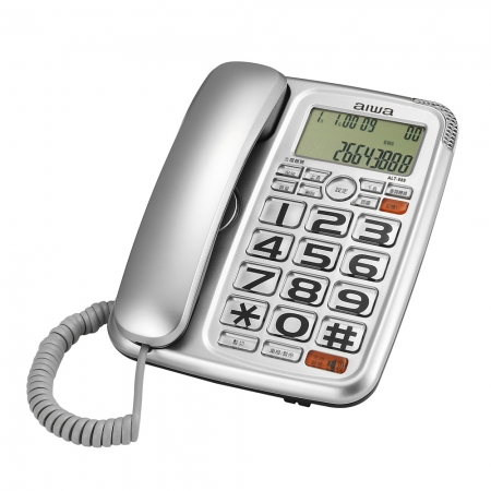 AIWA 愛華 超大字鍵助聽有線電話 ALT-888 顏色隨機 福利品