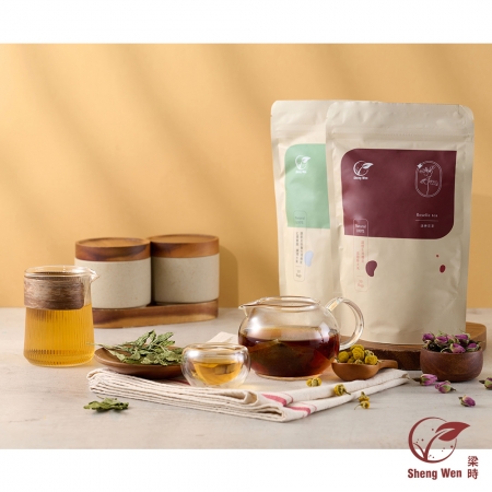 【Sheng Wen梁時】黑皮博士茶（10入）|青仁黑豆南非國寶茶/調理水氣/無咖啡因/漢方養生茶