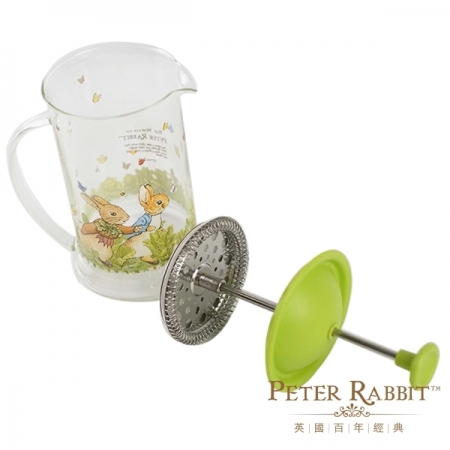 【PETER RABBIT 比得兔】跑兔 650ml 沖茶器/沖茶壺