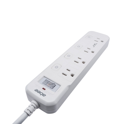 快譯通  1.8M 電源延長線 5開4座  EC-54601