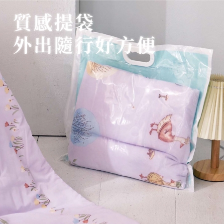 限時優惠-ELVIS 愛菲斯-兒童尺寸-韓風童趣零度冰紗涼被120x100cm-萌鴨樂園