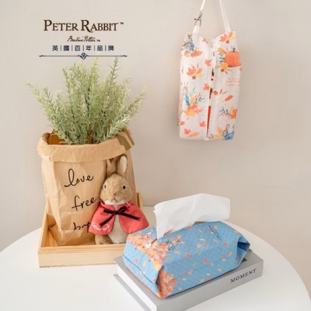【PETER RABBIT 比得兔】花卉圖案掛式面紙套- 多款可選