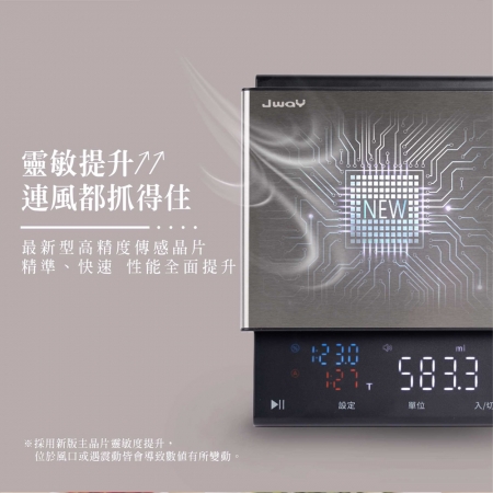 JWAY 粉水比咖啡料理秤（JY-CFS401/電子秤/計時秤/烘培秤/中藥秤/茶葉秤/食物秤）