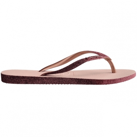 【哈瓦士havaianas】 巴西 人字拖 哈瓦士 女款 Slim sparkle/漸層粉