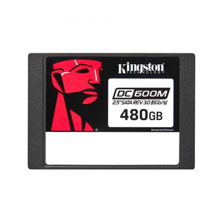 Kingston 金士頓 DC600M 480G 2.5 吋 SATA 企業級 SSD 固態硬碟（KT-SEDC600M-480G）