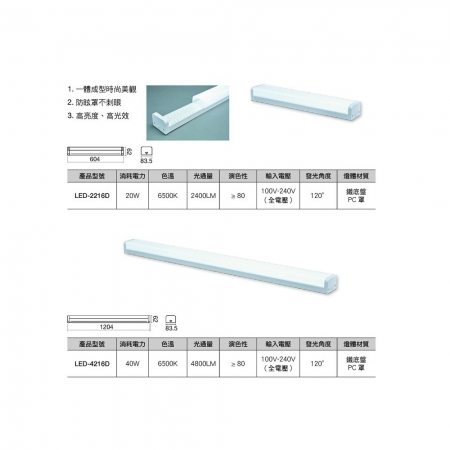 【DanceLight 舞光】20W 2尺 晨光吸頂燈 LED吸頂燈（LED-2216D）