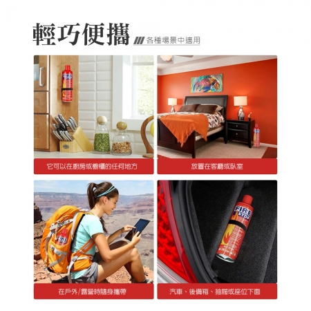 EZmakeit FIRS 輕便型家用/車用泡沫滅火器