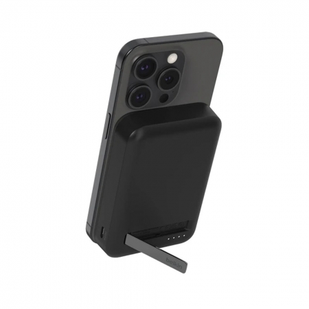 Belkin BoostCharge Pro Qi2 磁吸無線充電行動電源10000mAh-黑/白（BPD008）