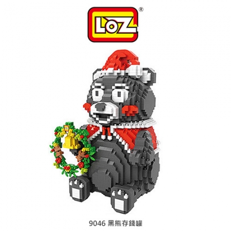 【清倉特賣】LOZ 鑽石積木 聖誕小小兵套裝組 / 月餅 / 熊本熊存錢罐
