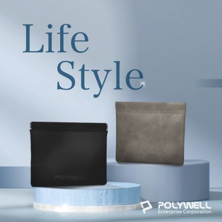 POLYWELL 隨身彈力收納包（大） 3C化妝品小物收納 零錢包 適合上班 騎車 出差 外出旅遊 寶利威爾 台灣現貨