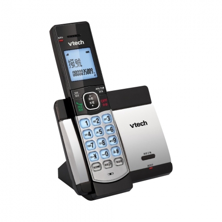 Vtech 偉易達 全中文無線助聽電話機 CS5119 TW （紅/銀）