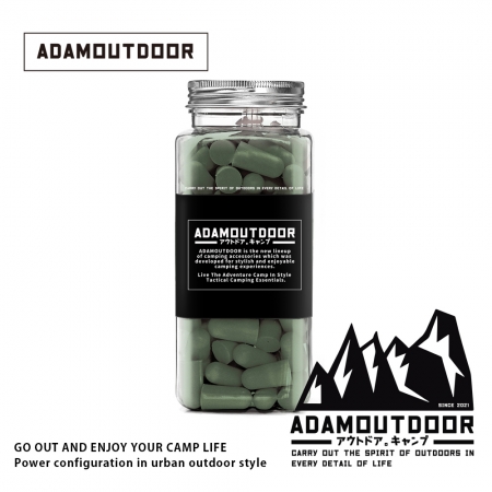 ADAMOUTDOOR｜彈型拋棄式降噪隔音耳塞 ADEP-BUL60