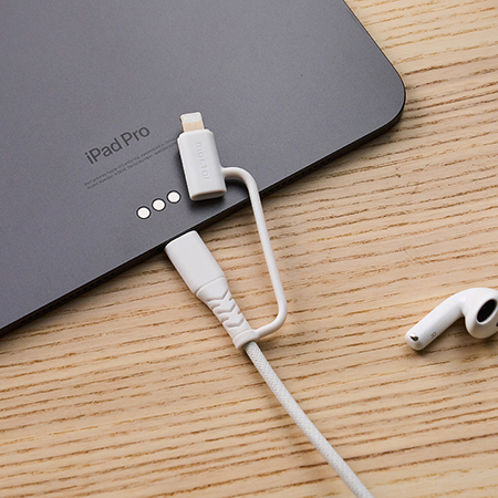 Maktar USB-C to USB-C / Lightning 二合一 編織快充傳輸線 120cm