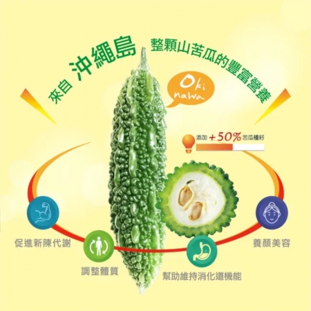 愛之味生技 山苦瓜雙效錠（200粒/瓶）-2瓶組
