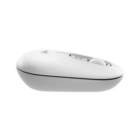 Logitech 羅技 POP MOUSE 無線藍牙滑鼠 珍珠白（LOGI-POPW0）