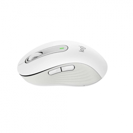 Logitech 羅技 M650 多工靜音無線滑鼠 珍珠白（LOGI-M650W）