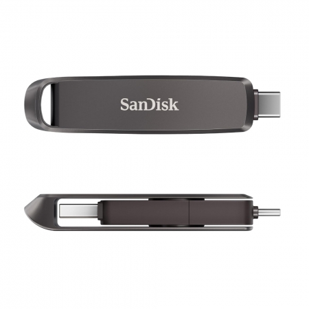 SanDisk Extreme PRO Dual Drive 512G USB 3.2 Type-C OTG 兩用 高速 隨身碟（SD-DDE1-512G）