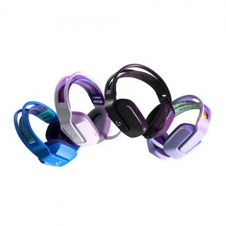 Logitech G 羅技 G733 LIGHTSPEED 無線 RGB 炫光 電競 耳機麥克風- 白（LOGI-G733W）