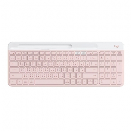 Logitech 羅技 K580 超薄 跨平台無線藍牙鍵盤 粉（LOGI-580P0）