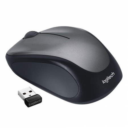 Logitech 羅技 M235n 無線滑鼠 New 銀黑（LOGI-235S2）