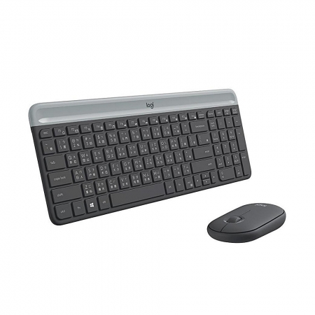 Logitech 羅技 MK470 超薄無線鍵鼠組 石墨灰（LOGI-470B0）
