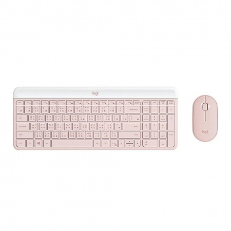 Logitech 羅技 MK470 超薄無線鍵鼠組 玫瑰粉（LOGI-470P0）