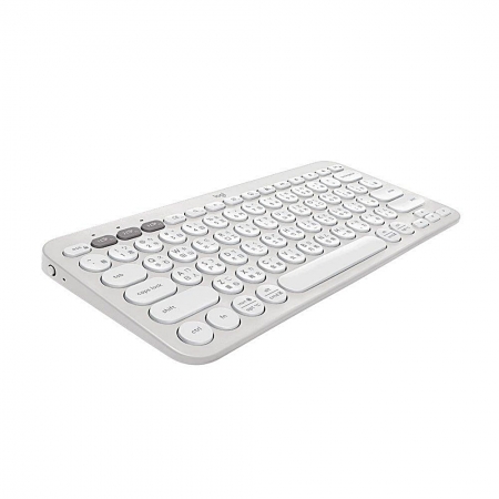 Logitech 羅技 Pebble Keys 2 K380s 跨平台藍牙鍵盤 珍珠白（LOGI-PK38W）