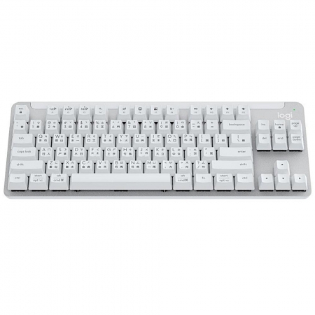 Logitech 羅技 K855 TKL 無線機械式鍵盤 白色（LOGI-855TW）