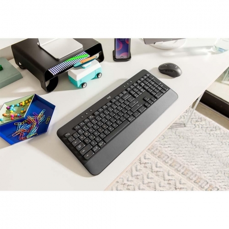 Logitech 羅技 K650 無線舒適鍵盤 石墨灰（LOGI-K650G）