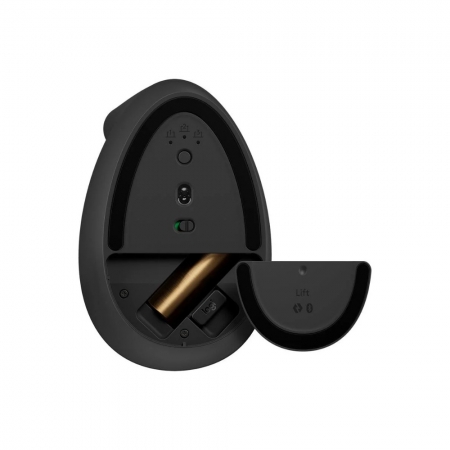 Logitech 羅技 LIFT人體工學垂直滑鼠 左手版 石墨灰（LOGI-LIFTL）