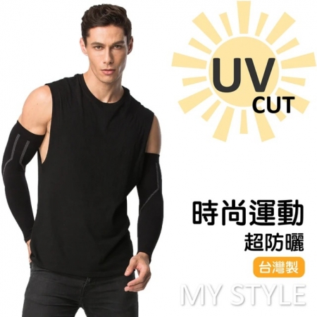 【MI MI LEO】台灣製防曬緹花袖套