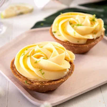 【久久津】玫瑰檸檬乳酪塔（原味70gx4入/盒）
