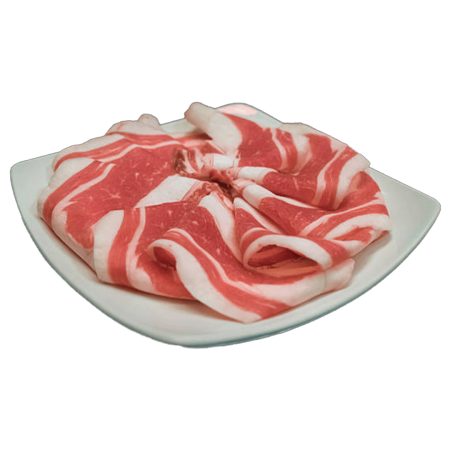 【好神】美國牛五花肉片（1000g/盒）2盒｜火鍋燒烤專用 原塊冷凍肉片 大容量裝