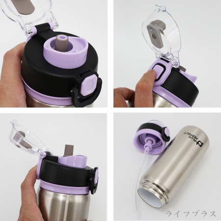 晶鑽316不鏽鋼陶瓷運動彈跳保溫杯-500cc-1支
