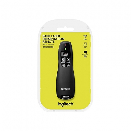 Logitech 羅技 R400 無線簡報器 紅光雷射（LOGI-R4001）