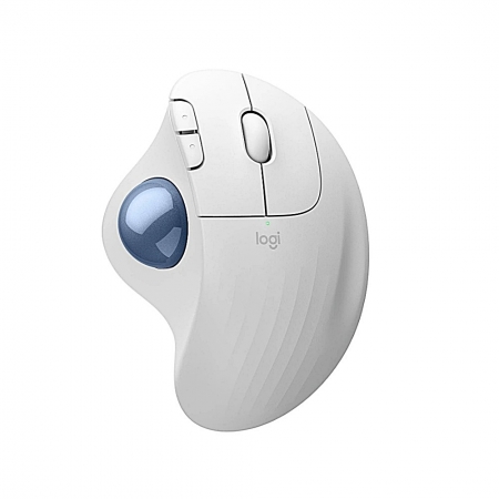 Logitech 羅技 ERGO M575S 軌跡球滑鼠 珍珠白（LOGI-575SW）