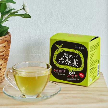新鳳鳴 磨的冷泡茶-輕盈花茶 盒裝 冷泡無糖最好喝 茶花綠茶日式山茶花兒茶素綠茶 
