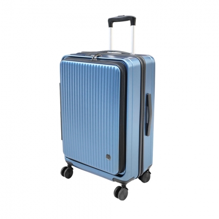 FJ 激省空間擴容24吋前深開行李箱/登機箱KR24（USB延伸充電 獨家行動電源收納袋）