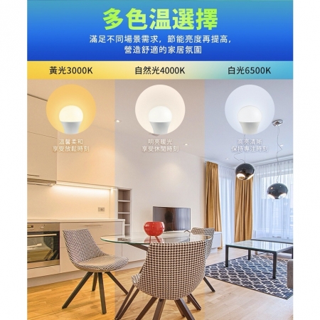 EVERLIGHT 最新億光戰鬥版燈泡 LED燈泡 13w燈泡 節能燈泡-6入
