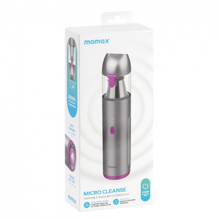 Momax Micro Cleanse 便携式迷你吸塵器（RO3E） 多用途手持吸塵器