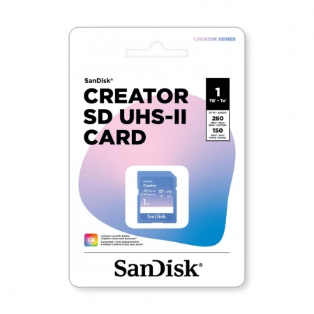 SanDisk Creator 1TB 相機記憶卡 SDXC UHS-II U3 V60（SD-SDXEP-1TB）