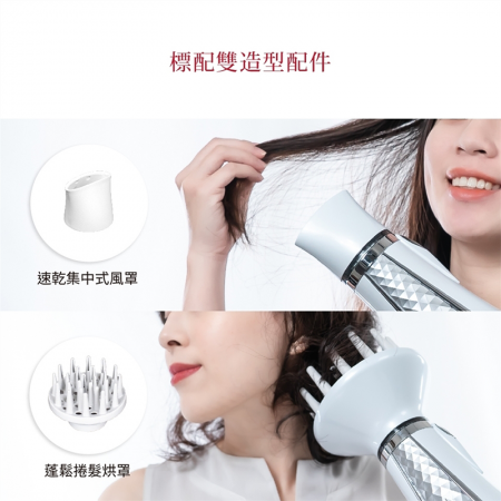 【TESCOM】 大風量負離子吹風機 TID962TW
