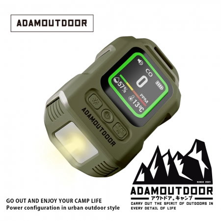 ADAMOUTDOOR｜攜帶式一氧化碳偵測警報器  （ADDT-MON200L）