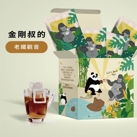 【新鳳鳴】濾掛台灣茶＋台灣茶糖 禮盒組 限定禮盒Drip Bag Tea & Tea Candy Gift